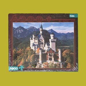 NEW 4000 Pc Puzzle, Buffalo Games, Neuschwanstein Castle, Germany. PLEASE READ!!